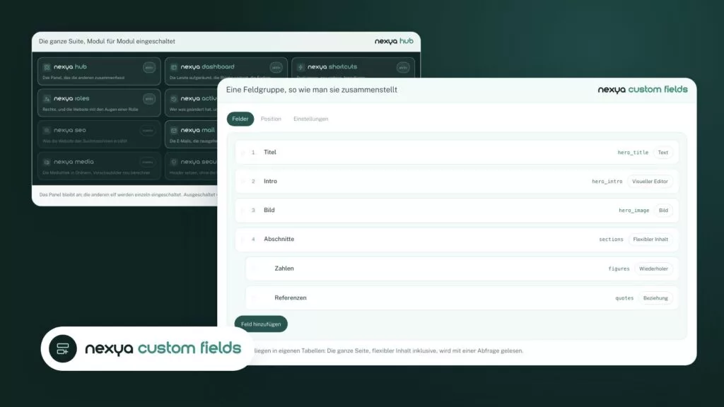 ACF Pro oder nexya Custom Fields: Von einem Tool zum anderen wechseln, ohne das Theme neu zu schreiben