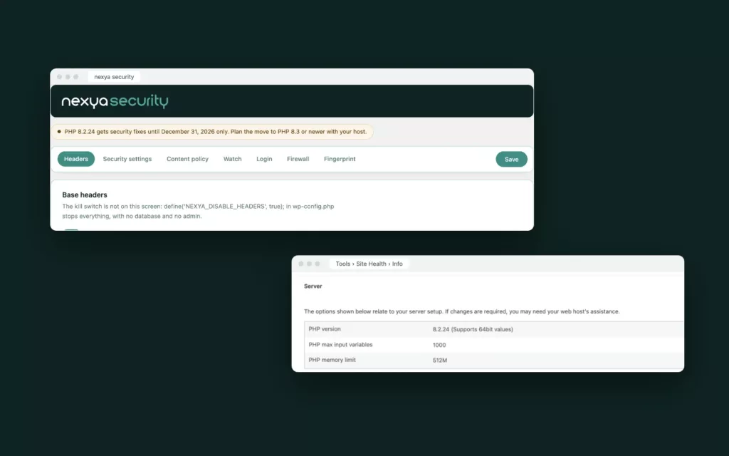 Failles critiques de PHP : l’alerte nexya et la version de PHP dans WordPress