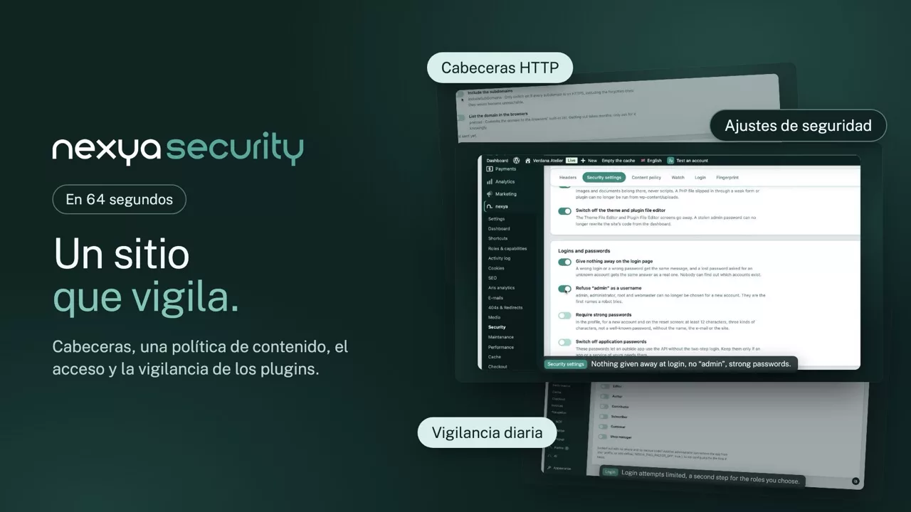 nexya security en vídeo: Seguridad WordPress: cabeceras HTTP y vigilancia