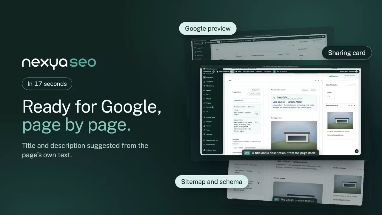 nexya seo on video: The WordPress SEO plugin, without the noise
