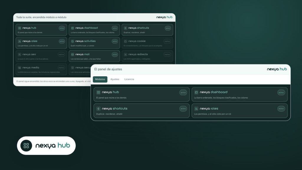 Por qué un módulo apagado no cuesta nada: cómo está construido nexya